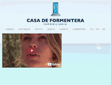 Tablet Screenshot of formenteraservices.com